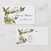 Profielkaart Vlinders Wit Visitekaartje (Voorkant / Achterkant)