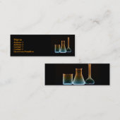 Profielkaart voor testbuizen mini visitekaartje (Voorkant / Achterkant)