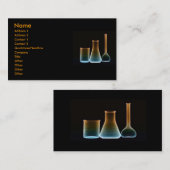 Profielkaart voor testbuizen visitekaartje (Voorkant / Achterkant)