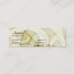 PROFIELKAART VOOR ZWISSELSTROOM MINI VISITEKAARTJE