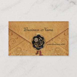 Profielkaart Zakelijk Antiek Envelop Jewel Visitekaartje