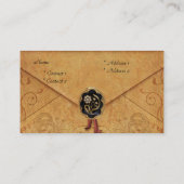 Profielkaart Zakelijk Antiek Envelop Jewel Visitekaartje (Achterkant)