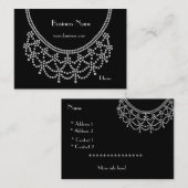 Profielkaart Zakelijke  juwelen (010) Visitekaartje (Voorkant / Achterkant)