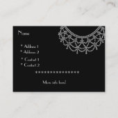 Profielkaart Zakelijke  juwelen (010) Visitekaartje (Achterkant)