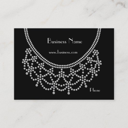 Profielkaart Zakelijke  juwelen (010) Visitekaartje (Voorkant)
