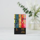 Profielkaarten voor moederschap/soranciënniteit contactkaartje (Staand voorkant)