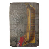 Profielschilderij van schip Jersey Badmat (Voorkant Verticaal)