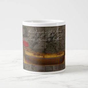 Profielschilderij van schip Jersey Grote Koffiekop