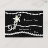 Profile Card Business  Pearls Jewels (01420) Visitekaartje (Voorkant)