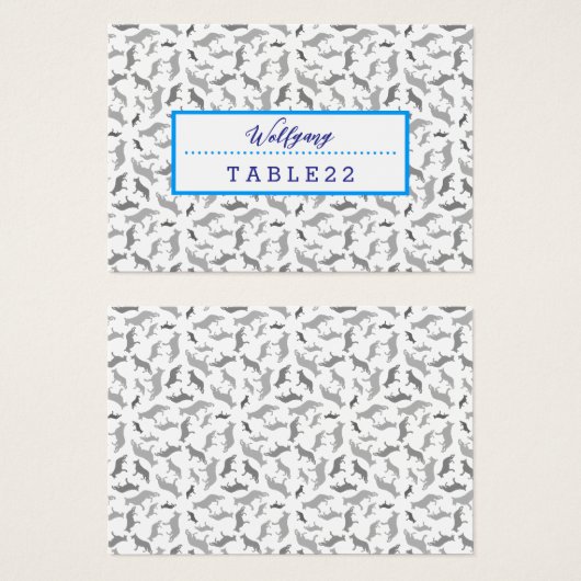 Profile Card Visitekaartje (Voorkant /achterkant)