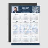 Profile Financial Planner 2026 Calendar Magnet (Voorkant / Achterkant)