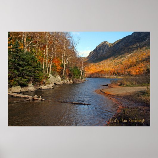 Profile Lake, New Hampshire Print (Voorkant)