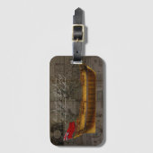 Profile Painting of Ship Jersey Bagagelabel (Voorkant (verticaal))