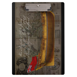 Profile Painting of Ship Jersey Klembord