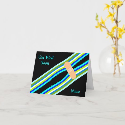 Profiteer goed van de aangepaste naam heldere stre kaart (Gele Bloem)