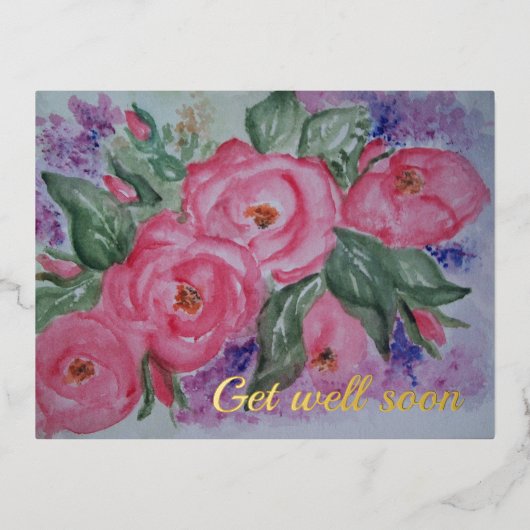 Profiteer snel van de waterverf van de kaart voor  (Voorkant)