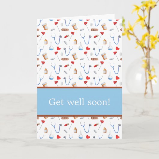 Profiteer snel van een kaart met een patroon van m (Gele Bloem)