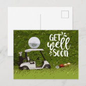 Profiteer snel van Golfer Briefkaart (Voorkant / Achterkant)