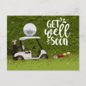 Profiteer snel van Golfer Briefkaart (Voorkant)