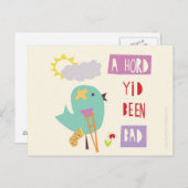 Profiteer snel van Northumbrian Post Card Briefkaart (Voorkant / Achterkant)