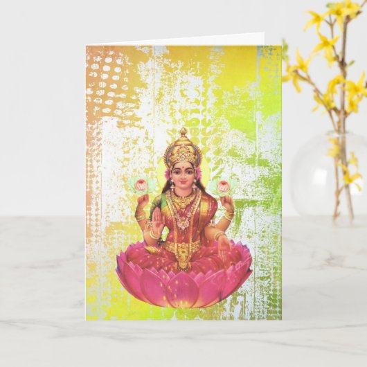 Profiteer snel van vreedzame digitale kunst kaart (Gele Bloem)