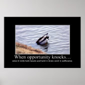 Profiteer van de mogelijkheid met beide handen [XL Poster (Voorkant)