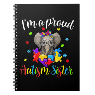 Profiteer van deze Elephant Autism Awareness-kledi Notitieboek