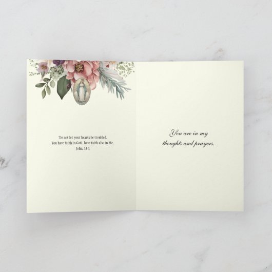 Profiteer van een goed herstellend gebedene bloeme kaart (Binnen)