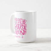 Profiteer van een goede cadeauMok Koffiemok (Voorkant links)