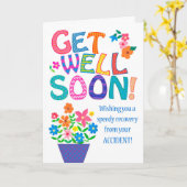 Profiteer van een ongeluk met een Bright Flowers-k Kaart (Gele Bloem)