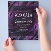 Profiteer van Gala New Years Party Flyer (Hand)