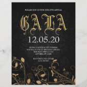 Profiteer van Gala New Years Party Flyer (Voorkant)