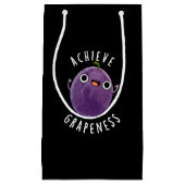 Profiteer van grappentheid Positieve grafische kaa Klein Cadeauzakje (Voorkant)