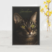 Profiteer van het kattengevulde Wenskaart Kaart (Gele Bloem)