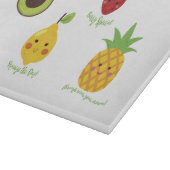 Profiteer van vruchtbaarheid Avocado Lemon Strawbe Snijplank (Hoek)