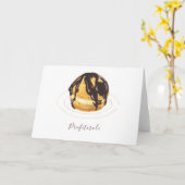 Profiterole-kaart Kaart (Gele Bloem)