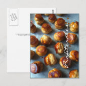 Profiteroles Caramel Briefkaart (Voorkant / Achterkant)