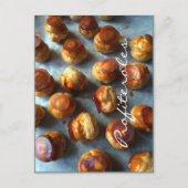 Profiteroles Caramel Briefkaart (Voorkant)