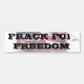 Profracking-bumpersticker Bumpersticker (Voorkant)