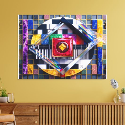Profylaxe Canvas Afdruk (Insitu (Woonkamer))