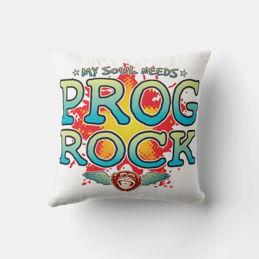 Prog Rock Soul Cushion Kussen (Achterkant)