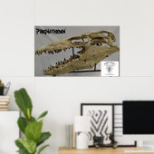 Prognathodon Mosasaur Poster (Thuiskantoor)