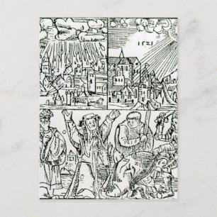 Prognostications, 1521 briefkaart