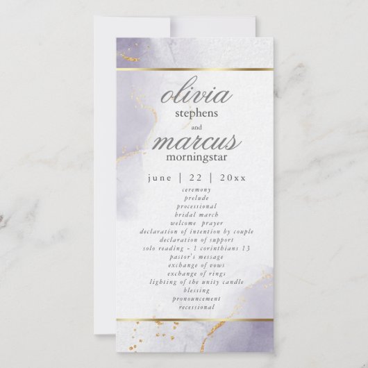 Program Gold Dusty Plum Paars (Voorkant)