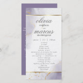 Program Gold Dusty Plum Paars (Voorkant / Achterkant)