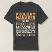 Program Manager definition T-shirt (Design voorkant)