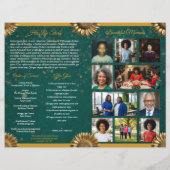 Programa Celebración de la Vida de Oro y Verde (Achterkant)