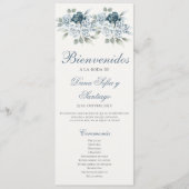Programa de Blue Wedding en español Programmakaart (Voorkant)