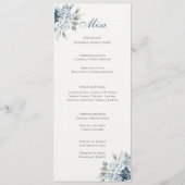 Programa de Blue Wedding en español Programmakaart (Achterkant)