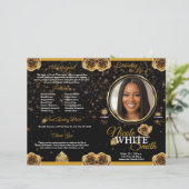 Programa de Celebración de la Vida de Oro y Negro (Staand voorkant)